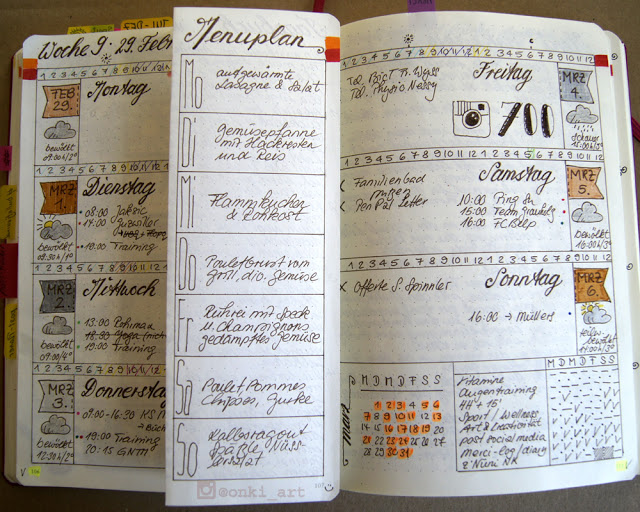 Showing you how to use the 'Dutch door' system in your bullet journal as well as lots of examples of weekly spreads that use it either horizontally or vertically - www.christina77star.co.uk
