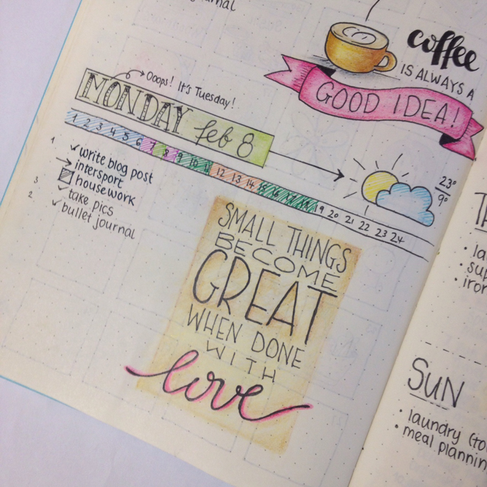 Tips and tricks to deal with the mistakes you make while bullet journaling - www.christina77star.co.uk
