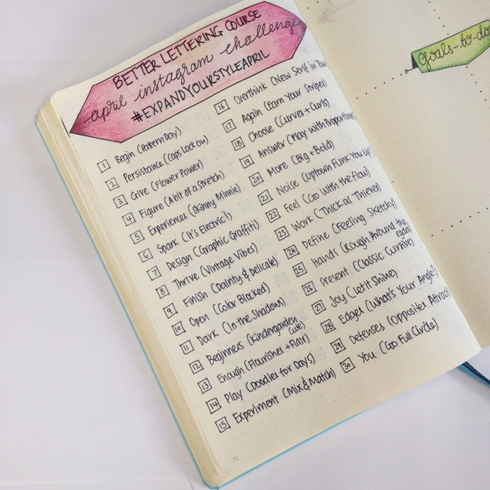 Bullet Journal: My April Set Up - christina77star