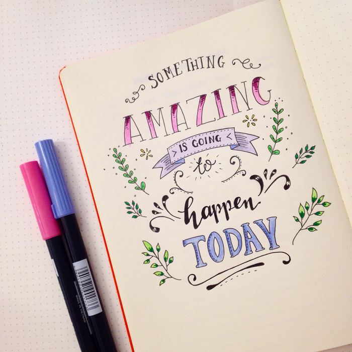 Sharing with you the pages and spreads that I've created in my second bullet journal until now. - www.christina77star.co.uk
