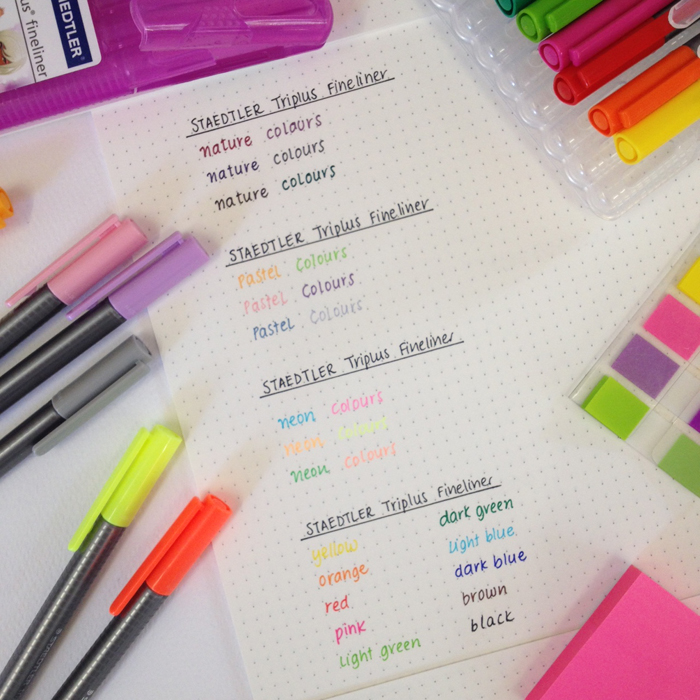 Sharing my current favourite stationary - www.christina77star.co.uk