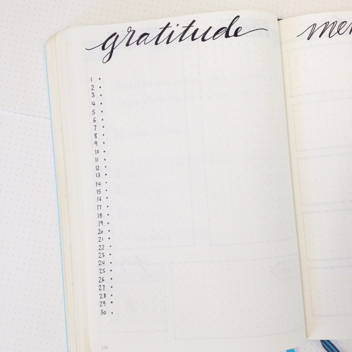 Sharing my June set up in my bullet journal - christina77star.co.uk