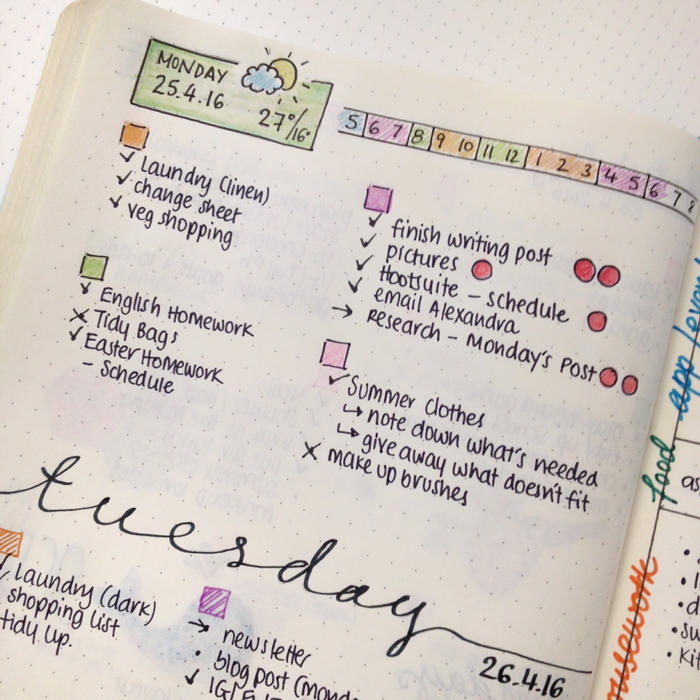 Talking about a time management technique called Pomodoro and how to use it with your Bullet Journal.