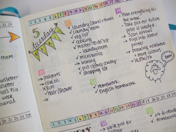 Sharing my monthly, weekly and daily planning routine using my bullet journal