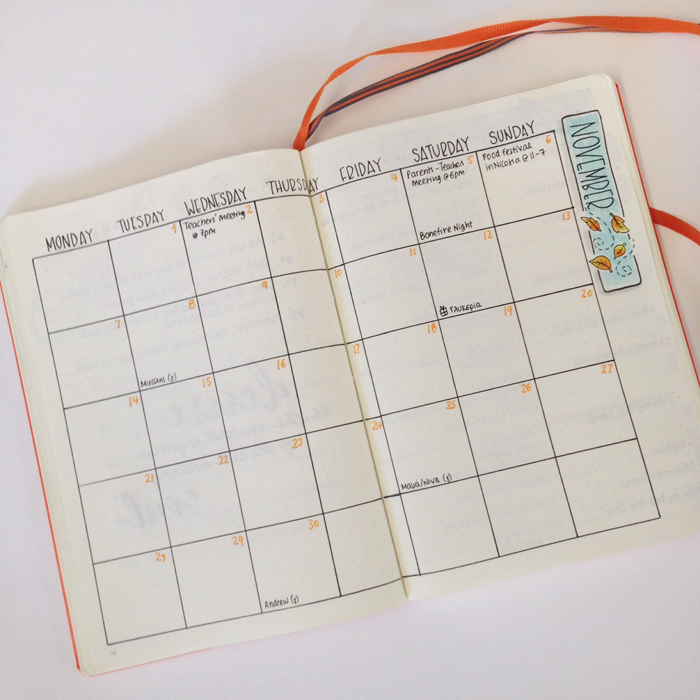 This is how I set up my Bullet Journal for November. I'm focusing on my goals and tasks that need to be done. www.christina77star.co.uk