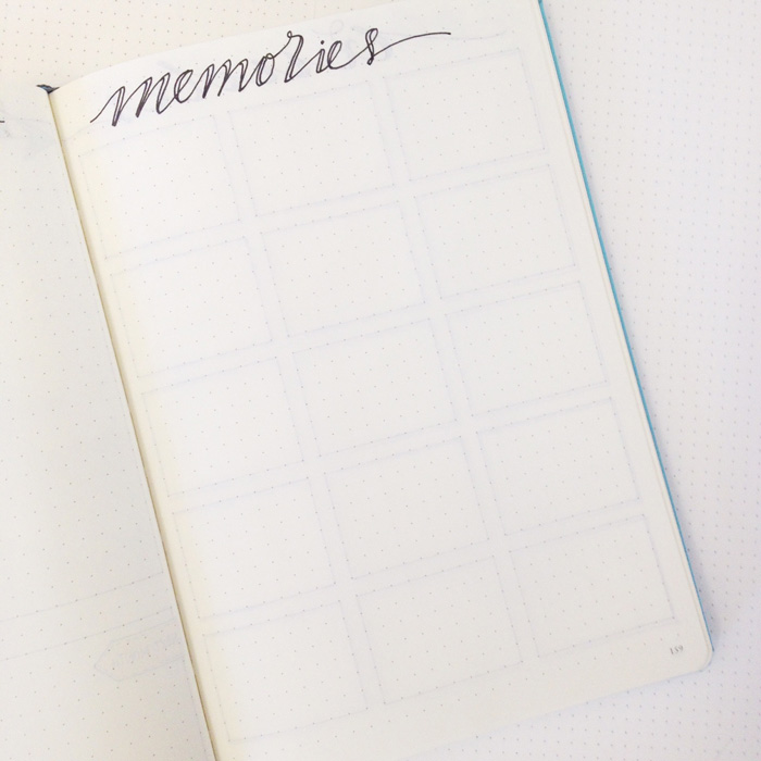 Sharing my June set up in my bullet journal - christina77star.co.uk