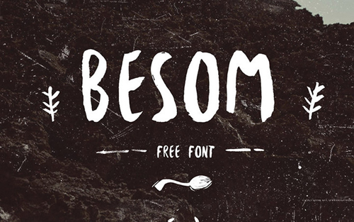 besom font
