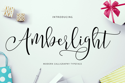 amberlight font