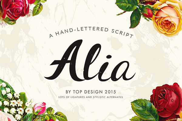 alia font