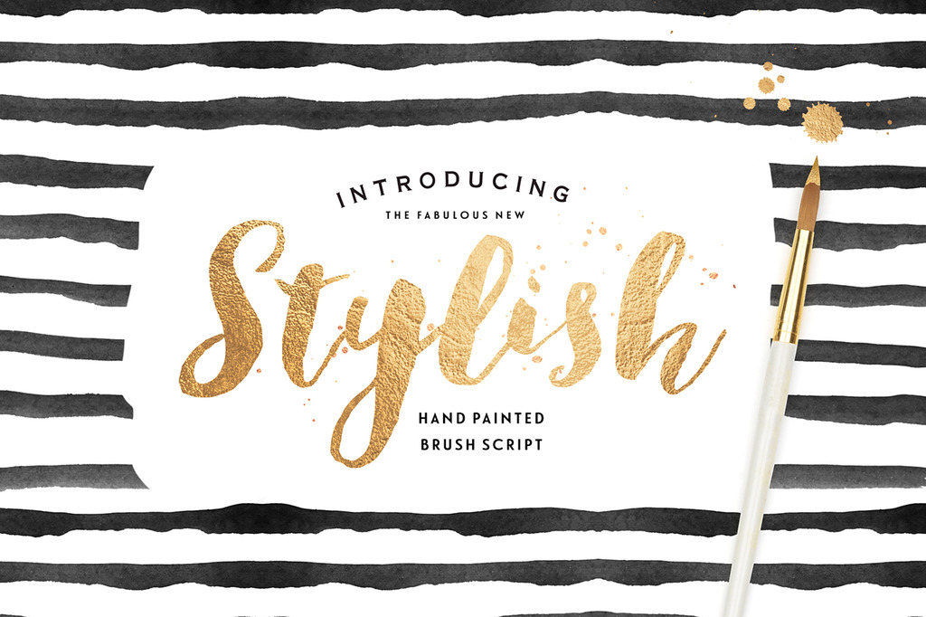 stylish font
