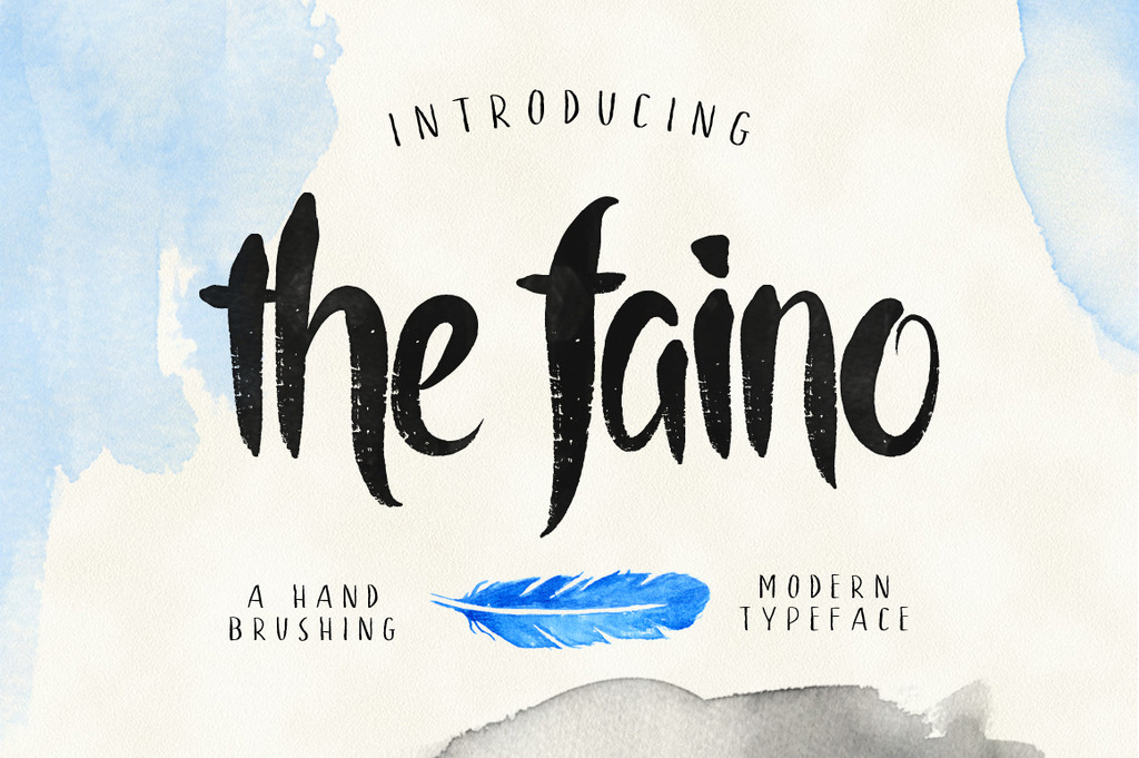 the faino font